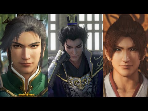 Dynasty Warriors Origins - All True Endings (Cao Cao, Liu Bei & Sun Jian)