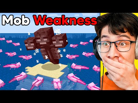 Testing Minecraft Mob Weaknesses To See If They Work!