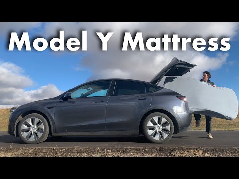 Tesla Model Y Mattress Review for Camping 2025