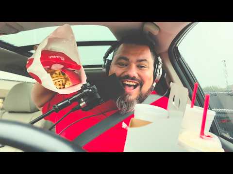 Chick-Fil-A Drive-Thru ASMR: Crunchy, Chewy, Satisfying