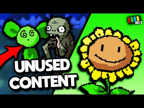 Plants vs. Zombies Unused BETA Graphics & Designs | LOST BITS [TetraBitGaming]