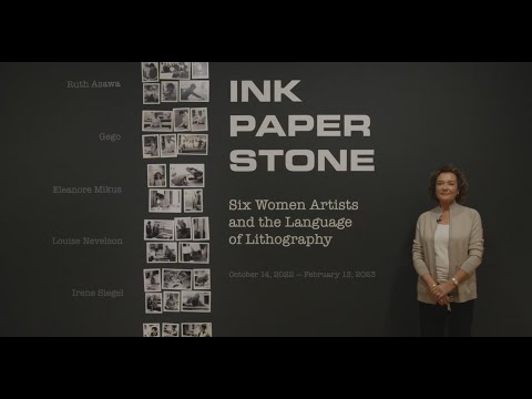 Virtual Tour: Ink, Paper, Stone: Six Women Artists and the Language of Lithography