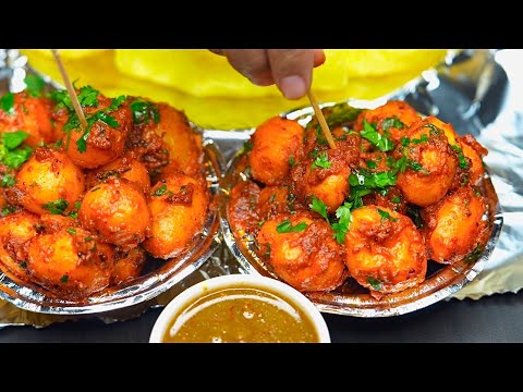 रोजेदार के लिये टम टम आलू Ramadan Special Recipe Tam Tam Aloo | Iftar Street Food | Bhangra bataka