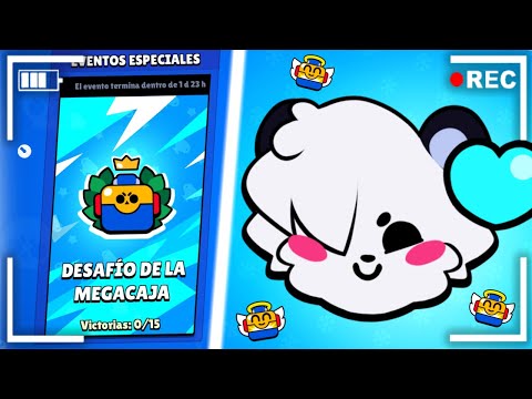 JUGANDO EL DESAFÍO DE LAS MEGACAJAS 🏆🎁 • Brawl Stars en Directo 🔴