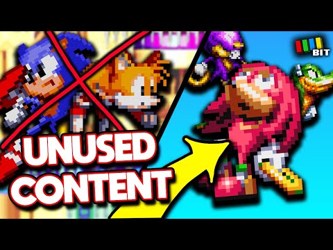 The UNUSED Knuckles Chaotix (Sonic Crackers) | LOST BITS [TetraBitGaming]