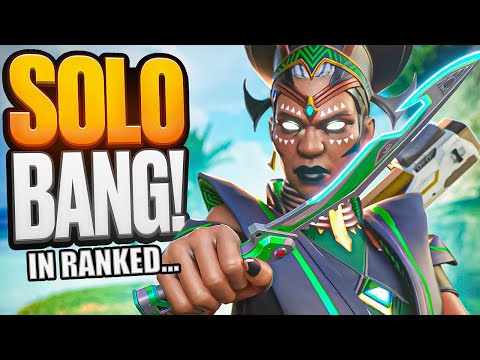 25 Min of SOLO Bangalore in RANKED! (Apex Legends)