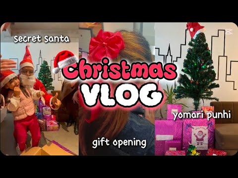 Christmas vlog Ep-9 🎄| Secret santa 🎅🎀