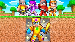 HUNTERS vs CUSTOM ARMOR SPEEDRUNNER in Minecraft!