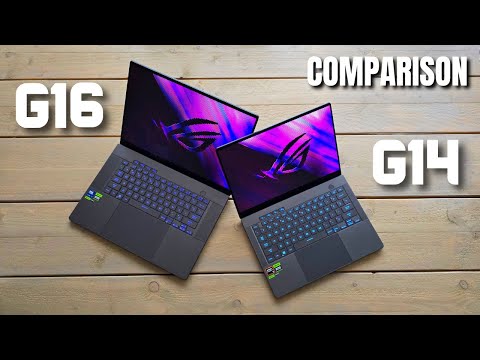 Asus ROG Zephyrus G14 vs G16 (2024) COMPARISON [In-Depth Review]