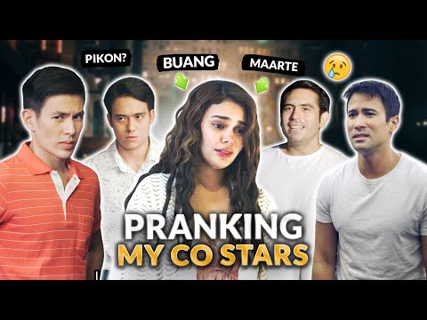 PRANKING MY CO ACTORS! | IVANA ALAWI