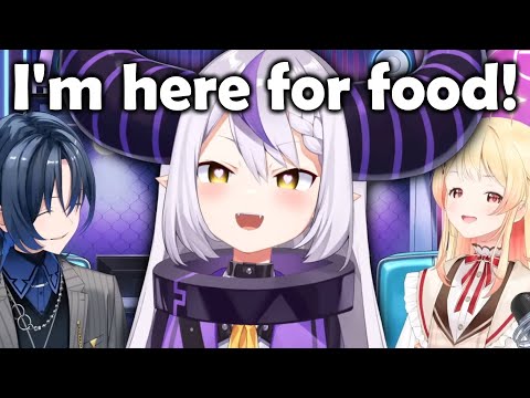 Laplus CRASHES on REGLOSS Off-collab For Food「HoloLive/EngSub」