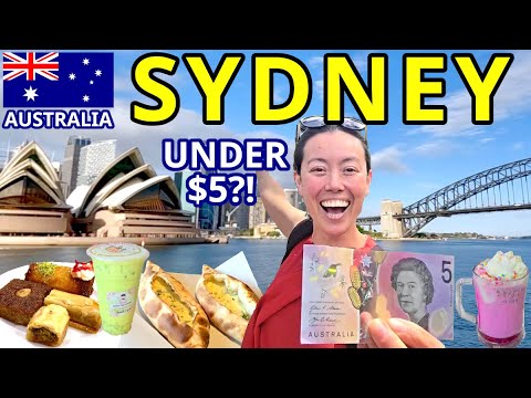 Sydney CHEAP EATS under $5 Challenge!