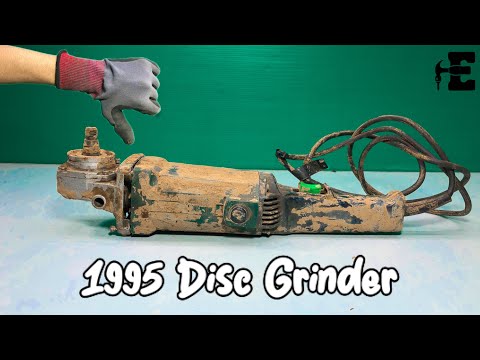 Most Extremely Rusty Antique Dise Grinder Restoration ​⁠