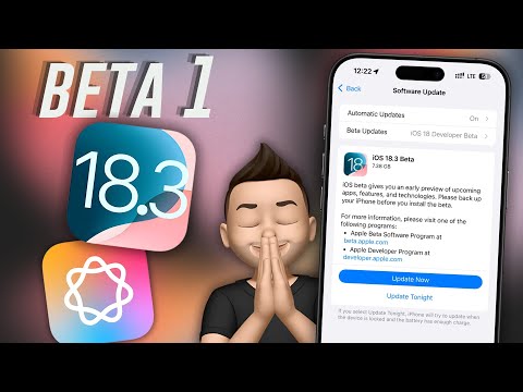 iOS 18.3 beta 1 - What's New? Apple says Merry Christmas 🎄