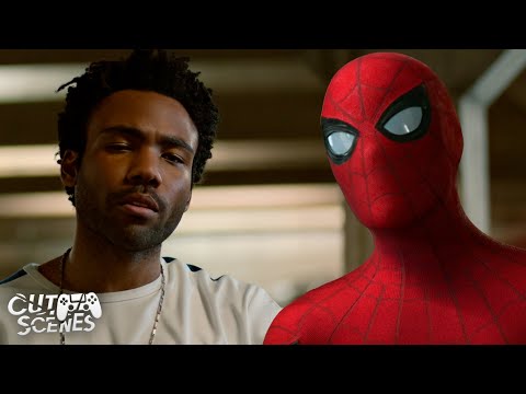 Spider-Man Interrogates Aaron Davis | Spider-Man: Homecoming (Donald Glover Scene)