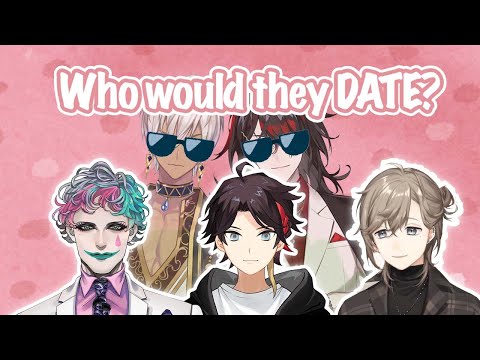 【ENGSUB】Which male Vtubers would Kanae, Akina and Rikiichi date?【NIJISANJI】