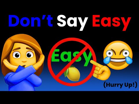 Don't Say "Easy" While Watching This Video!