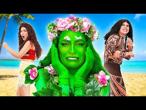 HOW TO CALM TE FITI? 🌋 Easy & Delicious Food Recipes! Moana & Maui Funniest Moments by 123 GO FOOD