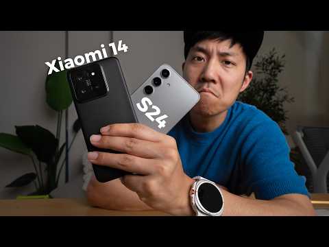 Day in the life with Xiaomi 14 and s24 - best small phone?