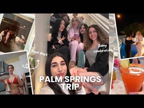 OUR TRIP TO PALM SPRINGS *Unhinged vlog*