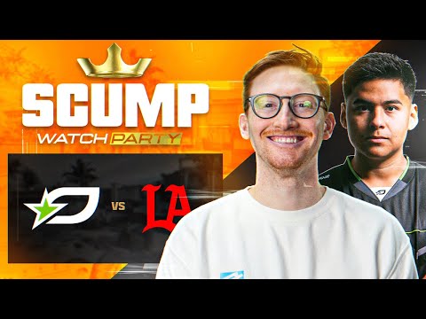 OpTic TEXAS VS LA THIEVES!! SCUMP WATCH PARTY - CDL MAJOR 2 QUALIFIERS WEEK 4