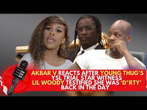 Akbar V reacts after Woody testified she was ‘Dirty’ back in the day during the ongoing YSL trial