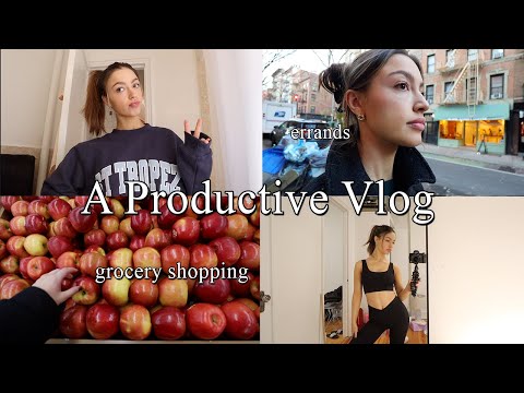 a productive vlog ★ moving, grocery shopping, etc.