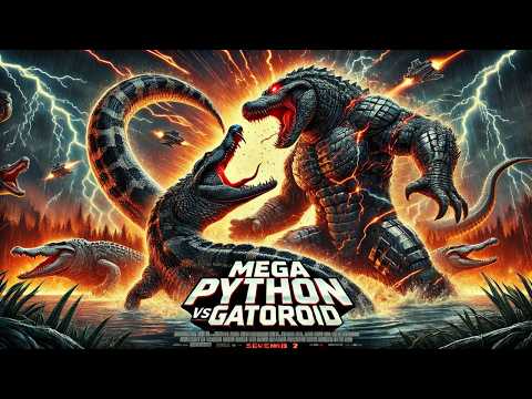 Mega Python VS Gatoroid | ACTION | HD | Full Movie in English