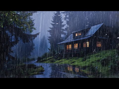 Deep Sleep During the Rainy Night - Rain Sounds For Sleeping - Beat Insomnia, Relax, ASMR