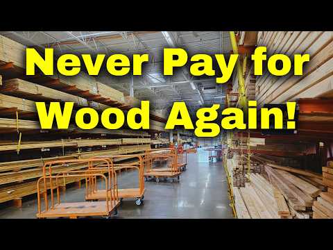 Shocking Lumber Hack! Never Pay for Wood Again With This One Easy Trick.