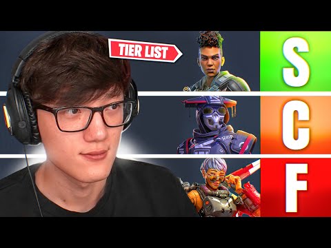 iiTzTimmy Ranks EVERY Apex Legend for Competitive...