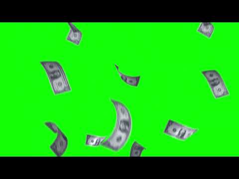 Money green screen video #vfx