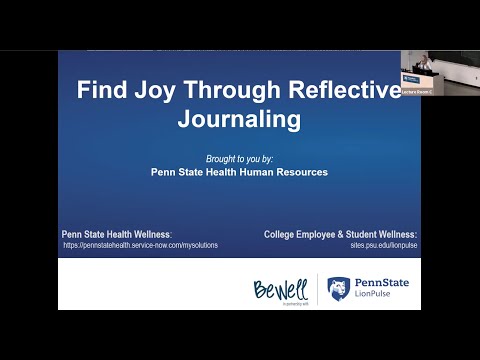 Lunch & Learn: Find Joy through Reflective Journaling