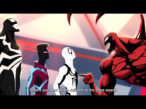 Carnage  Reacts To Miles and peter New Suits