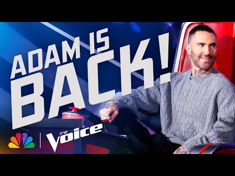 The Original Voice Icon, Adam Levine, Returns as a Coach | The Voice | NBC