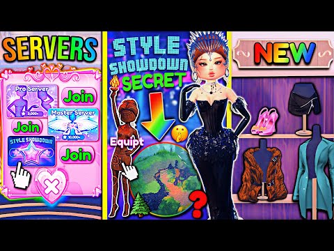 STYLE SHOWDOWN UPDATE OUT! SECRET LOCATION, NEW SEVERS & Item Showcase! | Dress to Impress ROBLOX