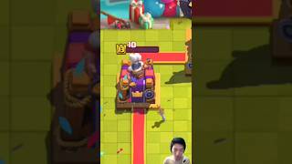 10HP 😳 UnLucky Log With Rocket 🚀 Cycle Got Defeated By MegaKnight Sparky (Clash Royale)