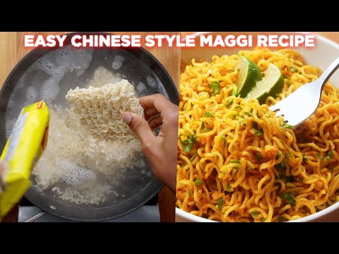 Easy Chinese Style Maggi Recipe