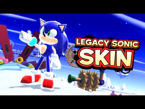 The Legacy Dreamcast Sonic Skin in Sonic Lost World