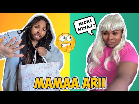 Try Not to Laugh Challenge : Mamaa Arii Full TikTok Series | AriiSaysso