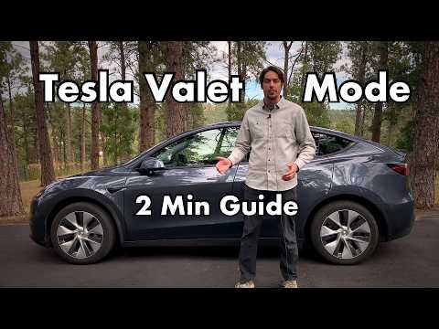 Tesla Valet Mode Guide 2024