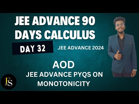 DAY-32 | JEE ADVANCED CALCULUS CHALLENGE