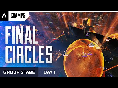 Final Circles Group Stage Day 1 (ft.Fnatic, Alliance, 100 Thieves & More ) | Year 4 ALGS Champs