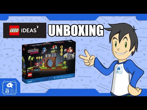 UNBOXING LEGO IDEAS SONIC THE HEDGEHOG