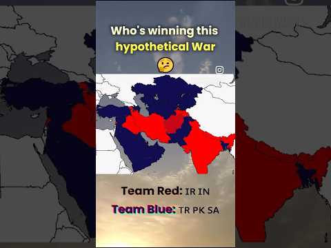 Hypothetical WW3 in southern and western asia #war #ww3 #india #middleeast #territorial #asia