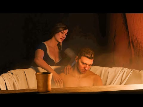 Kingdom Come Deliverance 2 - Katherine Gives Henry a Bath Scene