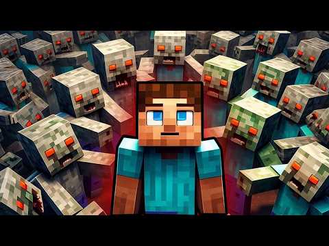 I Killed 1000 Zombies in Minecraft!