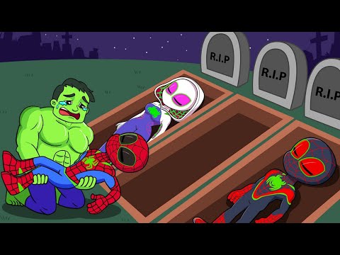 Please Wake Up, Spider-Man - Don't Leave Hulk - Spidey and his Amazing Friends Animation