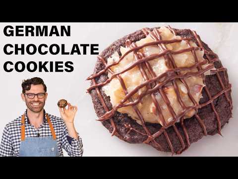 Amazing German Chocolate Cookies