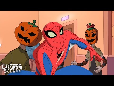 Pumpkin Bomb Mayhem! Spider-Man vs. the Pumpkin Heads | The Spectacular Spider-Man (2008)